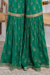 1 Piece Chiffon Gharara (FZ0901)